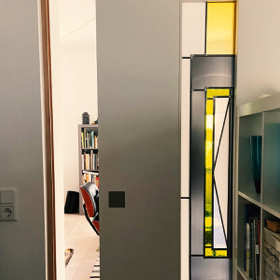 Tür in einem Privathaushalt