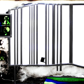 Bild für eine Ausstellung, Künstler Malte Springer